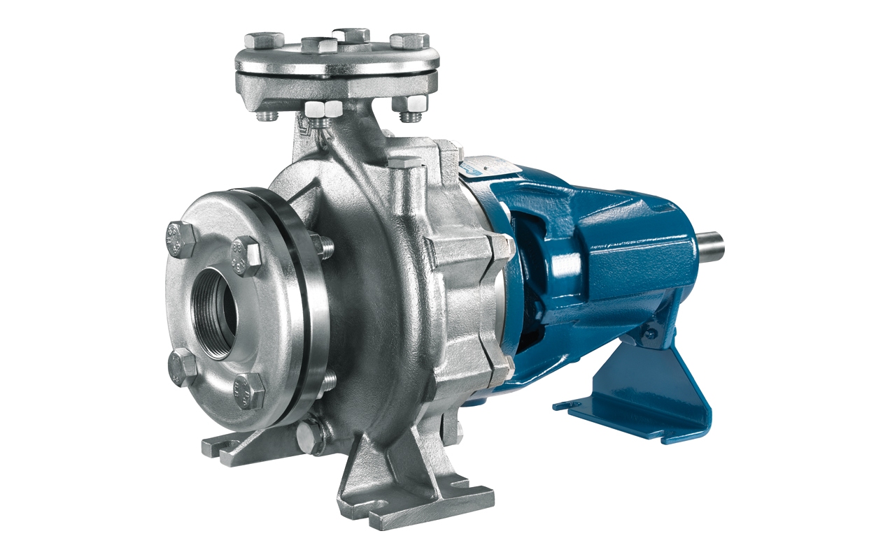 CAX( (BOMBA CENTRIFUGA HORIZONTAL INOXIDABLE DE EJE LIBRE))