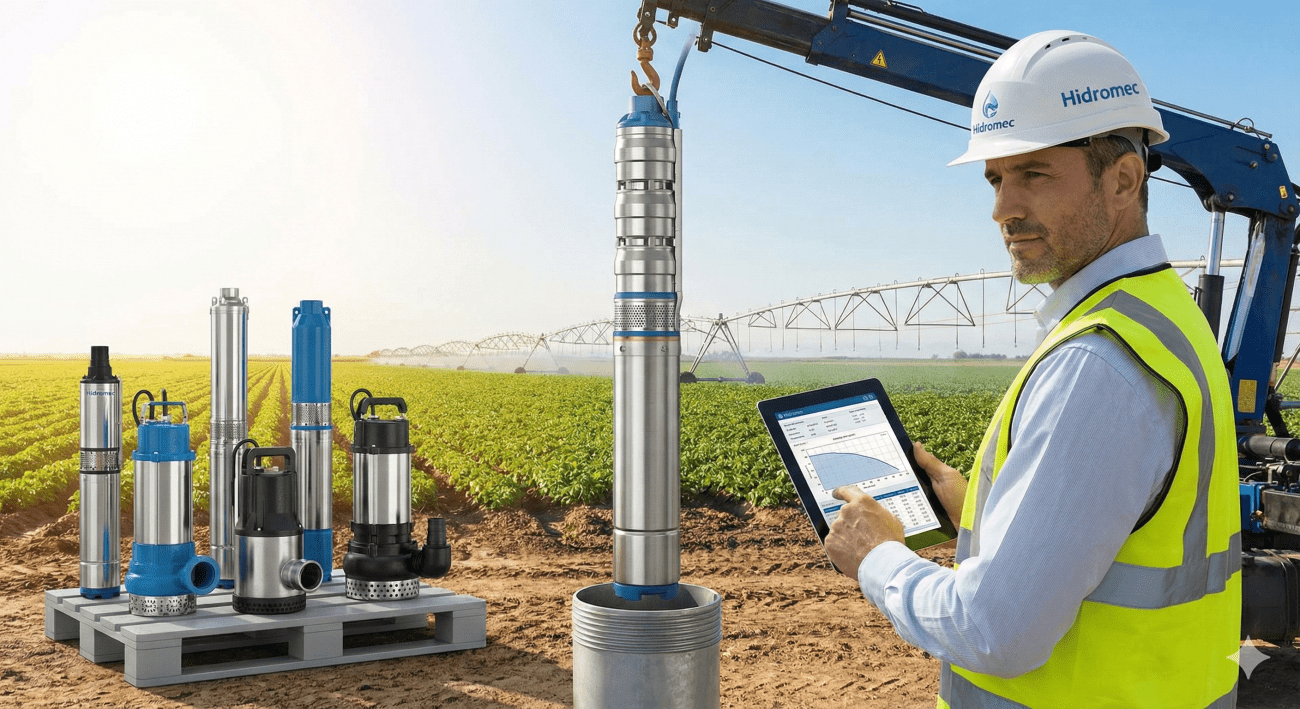 Tipos de bombas de agua sumergibles para pozo y drenaje