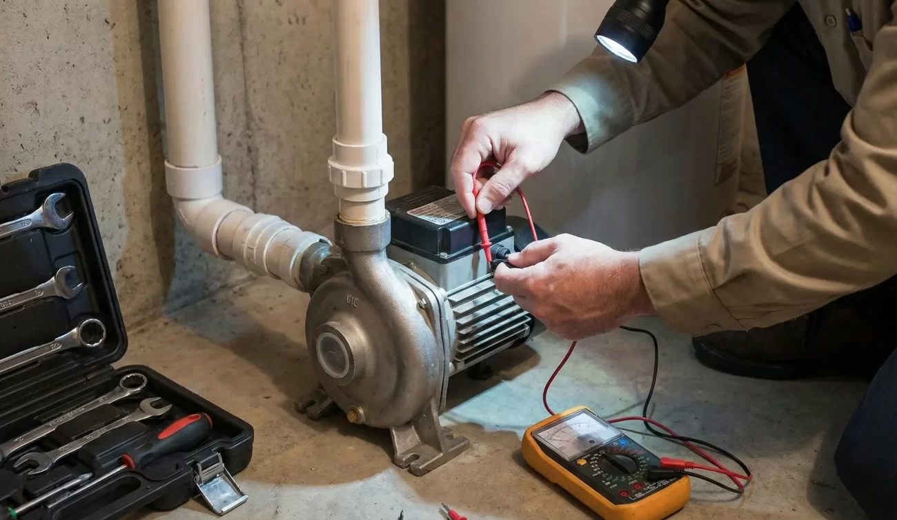 Reparación de bomba de agua: limpieza de impulsor bloqueado